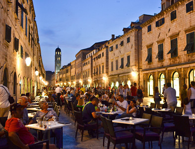 DUBROVNIK STRADUM CRUCEROS CROACIA 